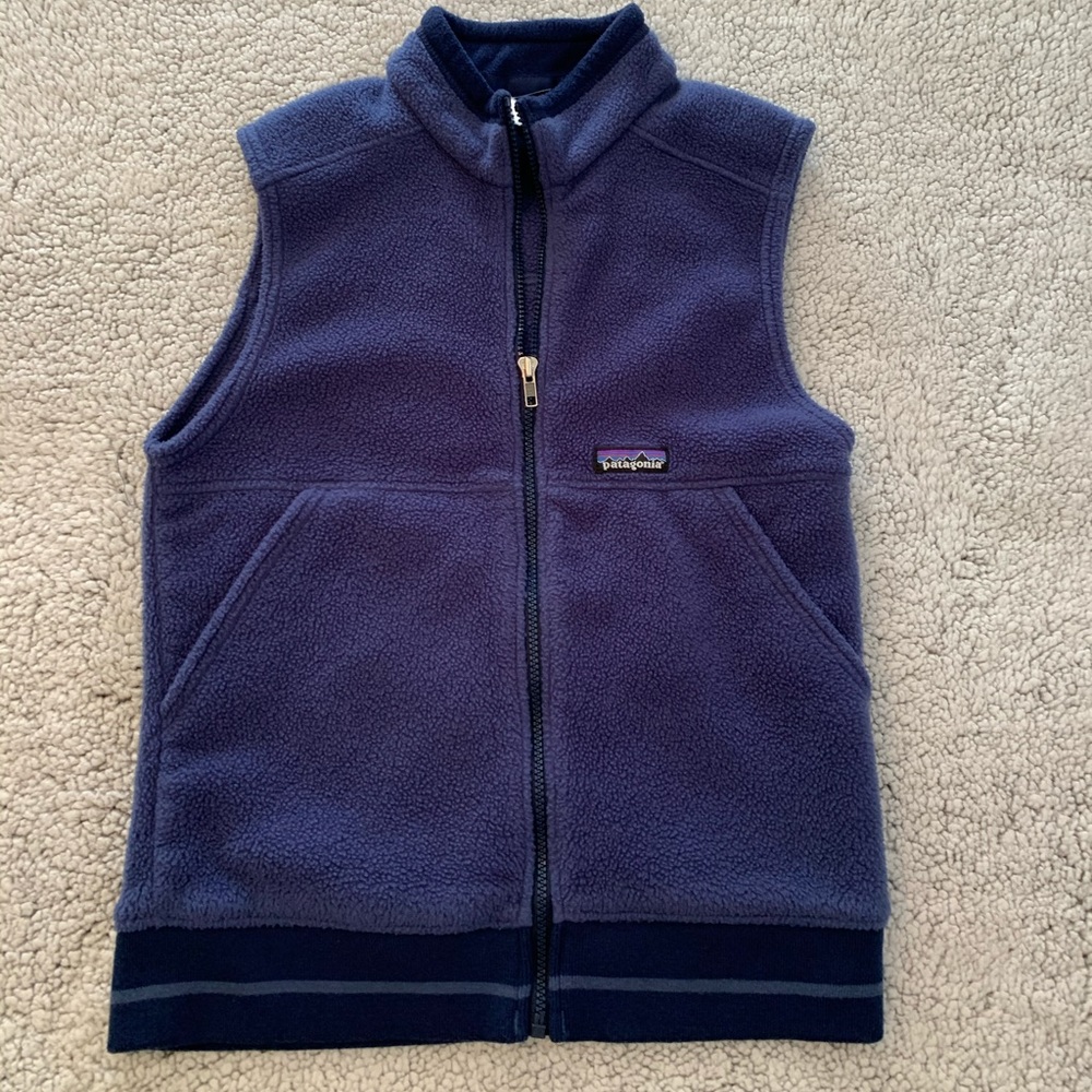 Boys Patagonia Fleece Vest